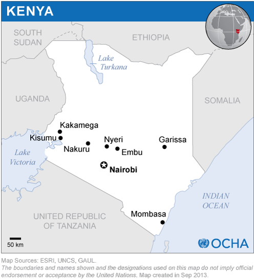 Kenya Map
