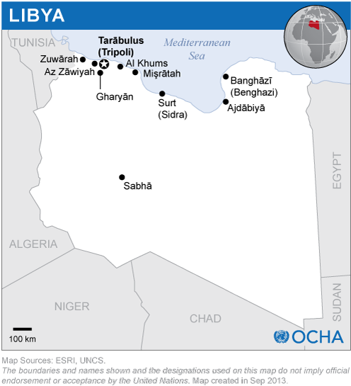 Libya Map