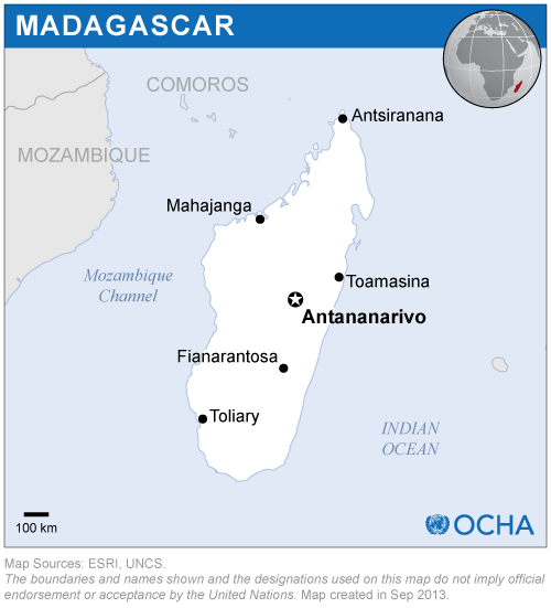 Madagascar Map
