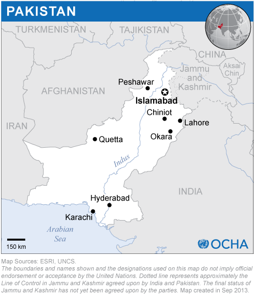 Pakistan Map