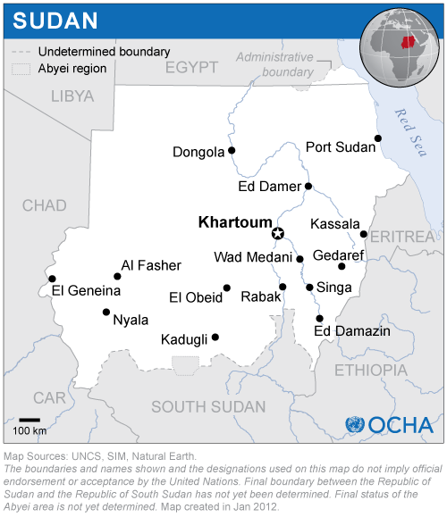 Sudan Map