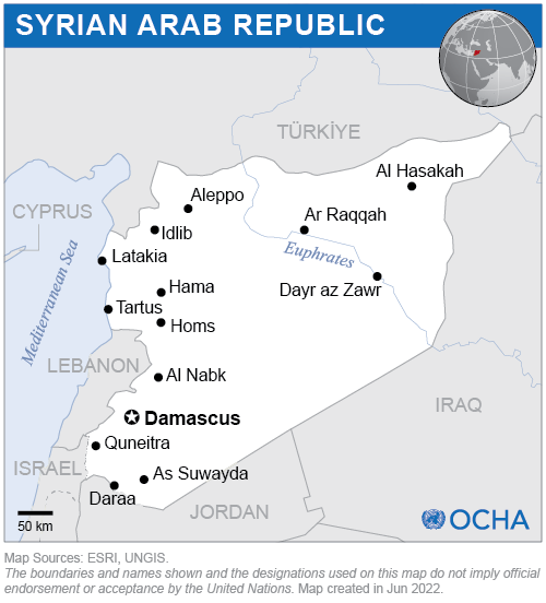 Syria Map