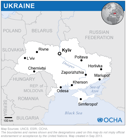 Ukraine Map